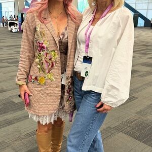 Balloon Long Sleeve 100% Cotton White Button Down Blouse